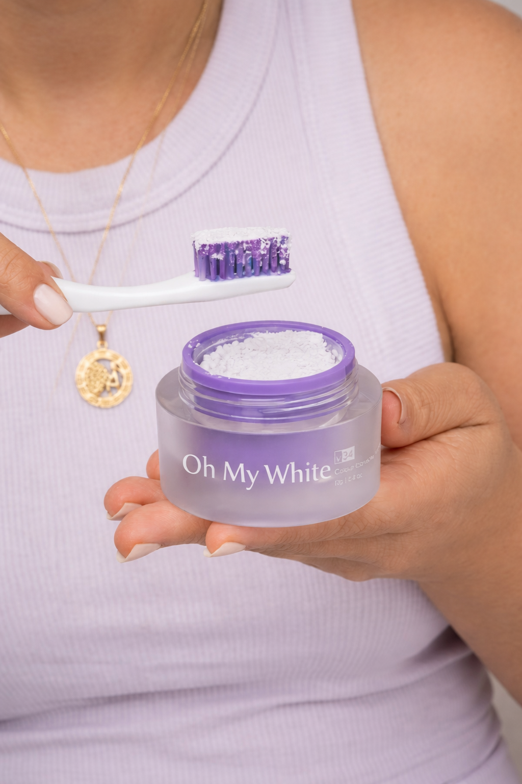 Oh My White™ – Poudre Correctrice de Couleur Dents Instantané